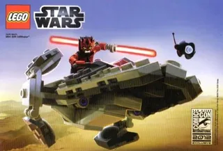 LEGO COMCON019-1 Darth Maul's Mini Sith Infiltrator — 84 pieces, released 2012