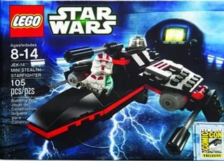 LEGO COMCON032-1 JEK-14 Mini Stealth Starfighter — 127 pieces, released 2013