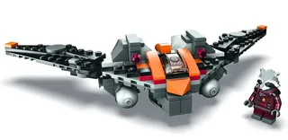 LEGO COMCON034-1 Rocket Raccoon's Warbird — 145 pieces, Super Heroes Marvel theme