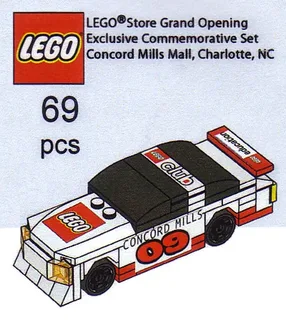 LEGO CONCORD-1 LEGO Store Grand Opening Exclusive Set, Concord Mills, Concord, NC — 70 pieces, LEGO Brand Store theme