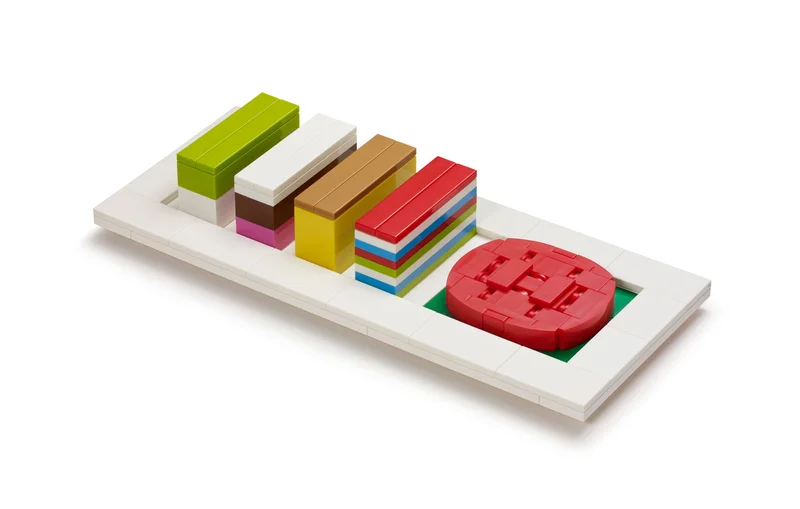 Singapore: Nyonya Kueh - LEGO Set COWS5-1 - 2017