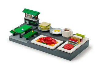 LEGO Singapore: Display Base