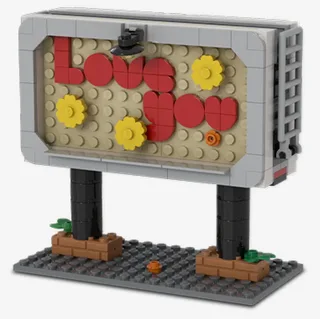 LEGO EG00001-1 Billboard Fun — 199 pieces, LEGO Ideas and CUUSOO theme