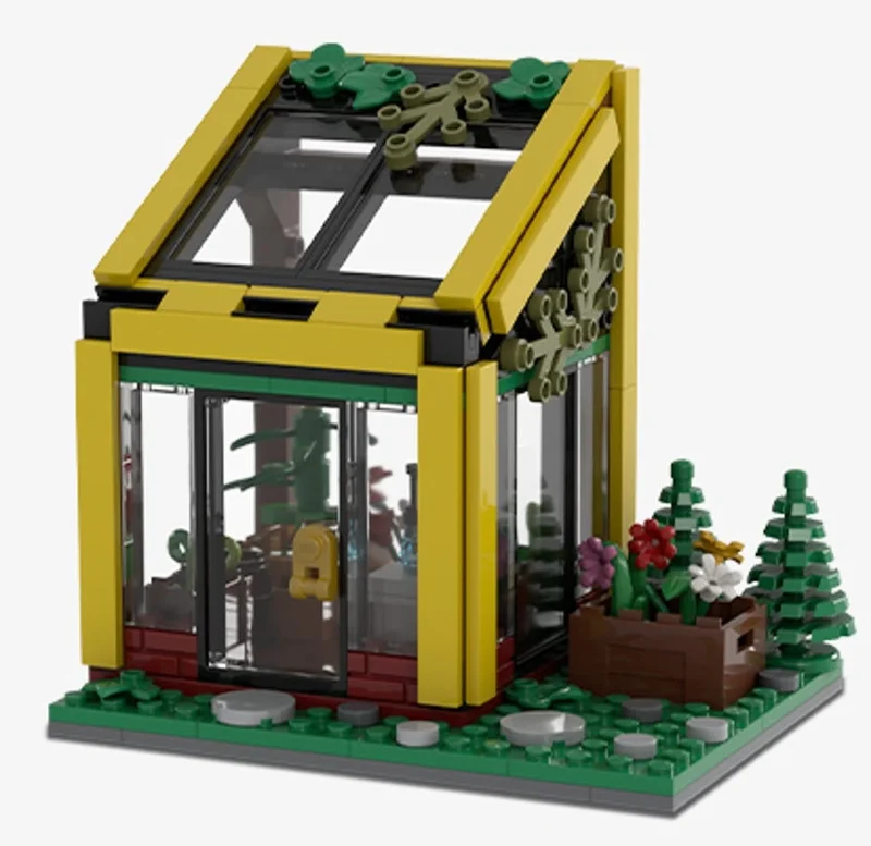 LEGO EG00003-1 4-Season Greenhouse — 200 pieces, LEGO Ideas and CUUSOO theme