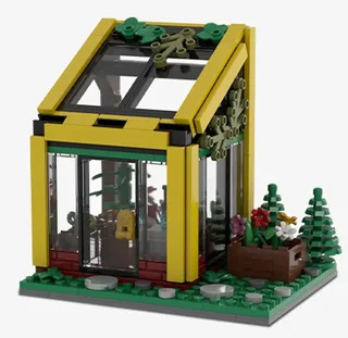 LEGO EG00003-1 4-Season Greenhouse — 200 pieces, LEGO Ideas and CUUSOO theme
