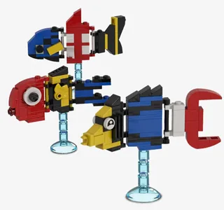 LEGO EG00007-1 Brick-quarium — 185 pieces, LEGO Ideas and CUUSOO theme