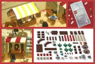 LEGO EG00016-1 Desert Market Stall — 94 pieces, Other theme