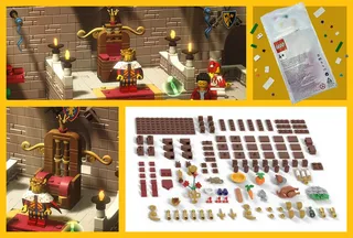 LEGO EG00017-1 Medieval Throne — 149 pieces, Other theme