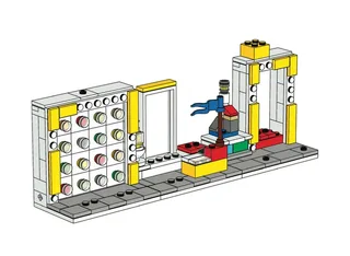 LEGO EG00118-1 LEGO Store Minifigure Stand — 200 pieces, Other theme
