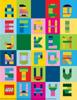 LEGO EG00143-1 Alphabet Bricks — 160 pieces, Other theme