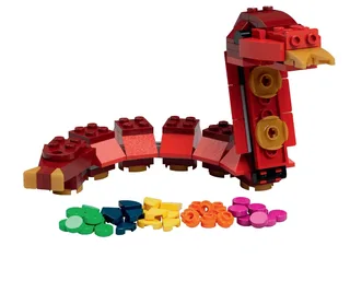 LEGO EG00154-1 Lunar New Year Snake — 866 pieces, Chinese Traditional Festivals theme