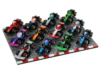 LEGO EG00157-1 Display Podium for F1 Collectible Race Cars — 149 pieces, Other theme
