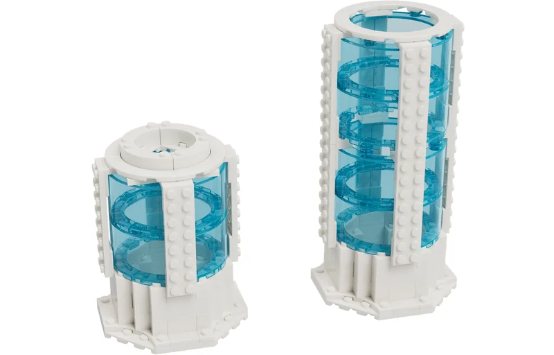 LEGO EG00159-1 1 x Customisable Flower Vase (Build Short OR Tall) — 101 pieces, Other theme