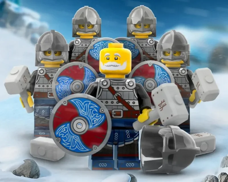 LEGO EG00162-1 5 x Viking Villagers Bundle — 30 pieces, Vikings theme