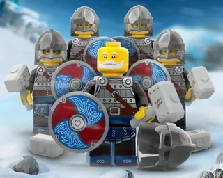 LEGO EG00162-1 5 x Viking Villagers Bundle — 30 pieces, released 2025
