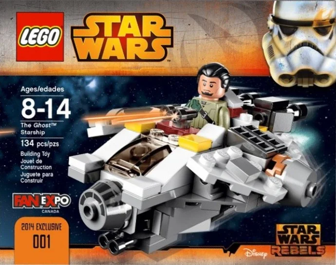 The Ghost Starship - LEGO Set FANEXPO001-1 - 2014