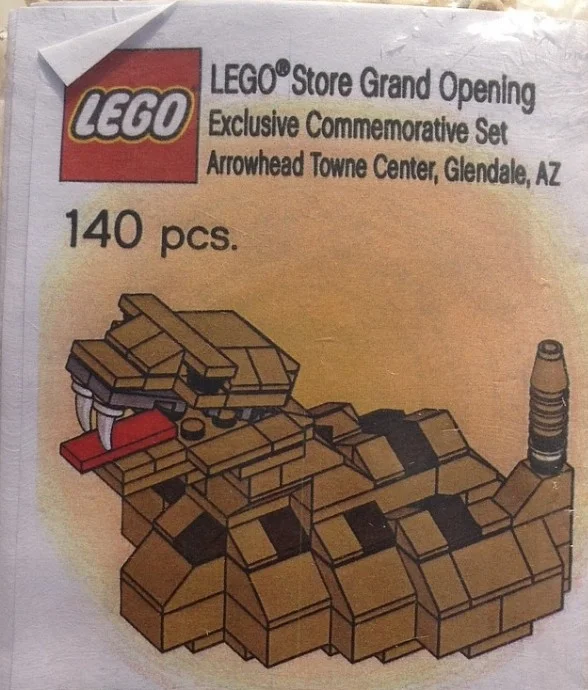 LEGO Store Grand Opening Exclusive Commemorative Set, Arrowhead Towne Center, Glendale, AZ - LEGO Set GLENDALE-1 - 2010