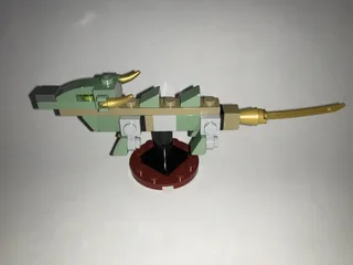 LEGO GREENDRAGON-1 Green Dragon — 35 pieces, released 2017