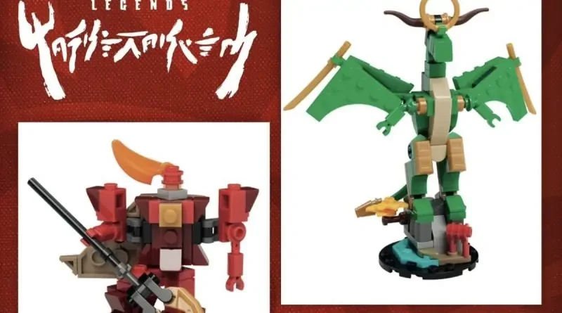 LEGO GUARDIANDRAGON-1 Guardian Dragon & Fire Mech — 183 pieces, Ninjago theme