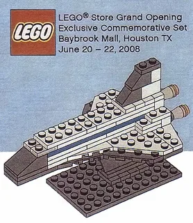 LEGO HOUSTON-1 Space Shuttle — 65 pieces, LEGO Brand Store theme