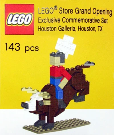 LEGO Store Grand Opening Exclusive Set, The Galleria, Houston, TX - LEGO Set HOUSTON-2 - 2010