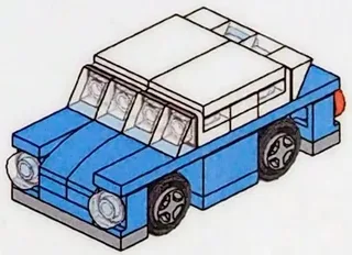 LEGO HPANGLIA-1 Harry Potter Ford Anglia — 61 pieces, Harry Potter theme