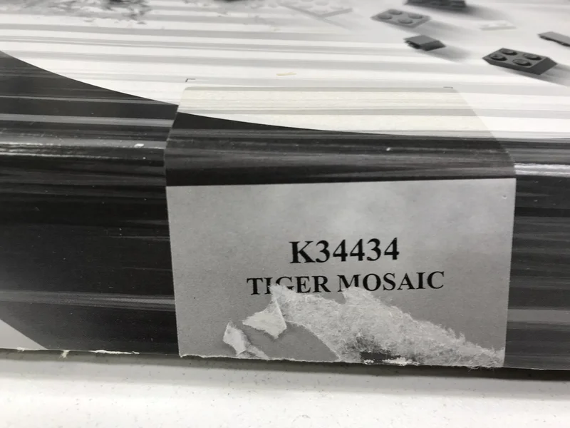 Mosaic Tiger - View 2