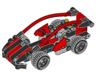 LEGO L0002291-1 Super Sports Car — 79 pieces, Technic theme