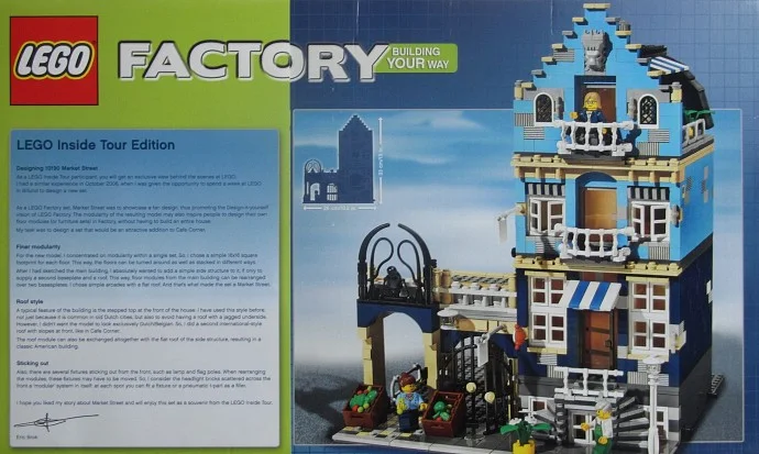 Market Street (LEGO Inside Tour Version) - LEGO Set LIT2007-1 - 2007