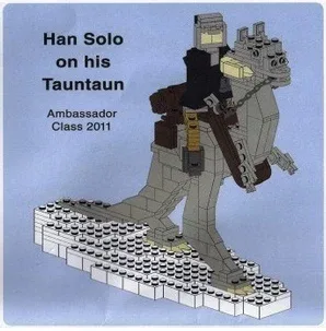 LEGO LLCA53-1 Han Solo on His Tauntaun — 338 pieces, released 2011