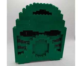 LEGO Hau Mask - Green Brick