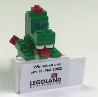 LEGO LLOLLI-1 Dragon Sculpture, Ollie (LEGOLAND Deutschland Version) — 51 pieces, Legoland Parks theme