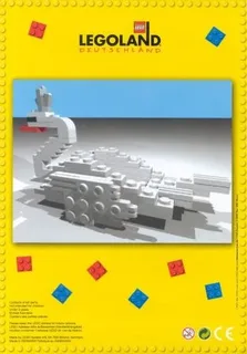 LEGO LLSWAN-1 Swan (Legoland Deutschland) — 72 pieces, Legoland Parks theme
