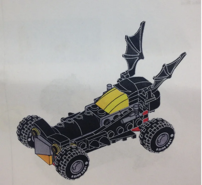 LEGO MINIBATMOBILE-1 Mini-Speedwagon — 71 pieces, Batman theme