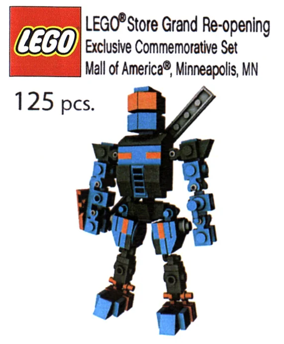 LEGO Store Grand Re-opening Exclusive Set, Mall of America, Bloomington, MN - LEGO Set MINNEAPOLIS-2 - 2010