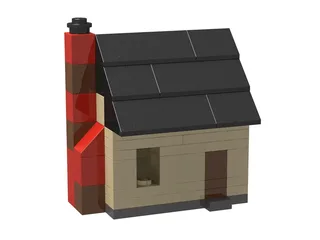 LEGO MMMB006-1 House — 58 pieces, LEGO Brand Store theme