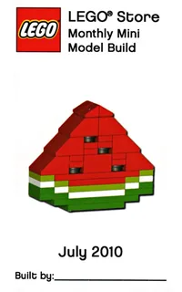LEGO MMMB026-1 Watermelon — 43 pieces, LEGO Brand Store theme