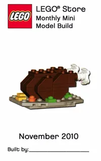 LEGO MMMB030-1 Turkey Dinner — 47 pieces, LEGO Brand Store theme
