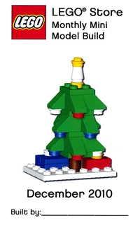 LEGO MMMB032-1 Christmas Tree — 40 pieces, LEGO Brand Store theme