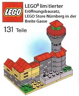 LEGO NUREMBERG-1 LEGO Store Grand Opening Exclusive Set, Nuremberg (Nürnberg), Germany — 126 pieces, released 2010