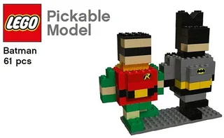 LEGO PAB4-1 Batman & Robin — 96 pieces, released 2012