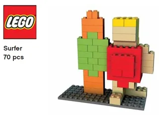 LEGO PAB7-1 Surfer — 70 pieces, released 2012