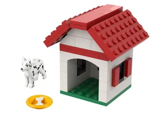 LEGO PUPPY-HOUSE-1 Puppy House — 71 pieces, released 2019