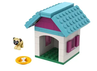LEGO PUPPY-HOUSE-2 Puppy House — 72 pieces, released 2019