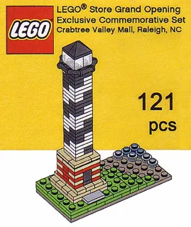 LEGO RALEIGH-1 LEGO Store Grand Opening Exclusive Set, Crabtree Valley Mall, Raleigh, NC — 121 pieces, LEGO Brand Store theme