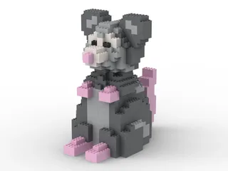 LEGO Easy Build Building Happening Rat