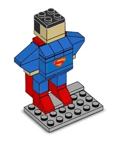 LEGO SUPERMAN-1 Superman — 41 pieces, Super Heroes DC theme