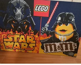 LEGO SWMP-1 Star Wars / M&M Mosaic - Promo Set — 5462 pieces, Star Wars theme