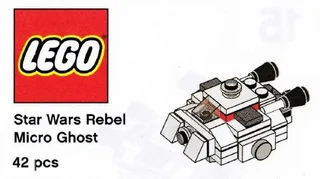 LEGO TRUGHOST-1 Micro Ghost — 42 pieces, released 2014