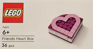 LEGO TRUHEARTBOX-1 Friends Heart Box — 36 pieces, released 2023